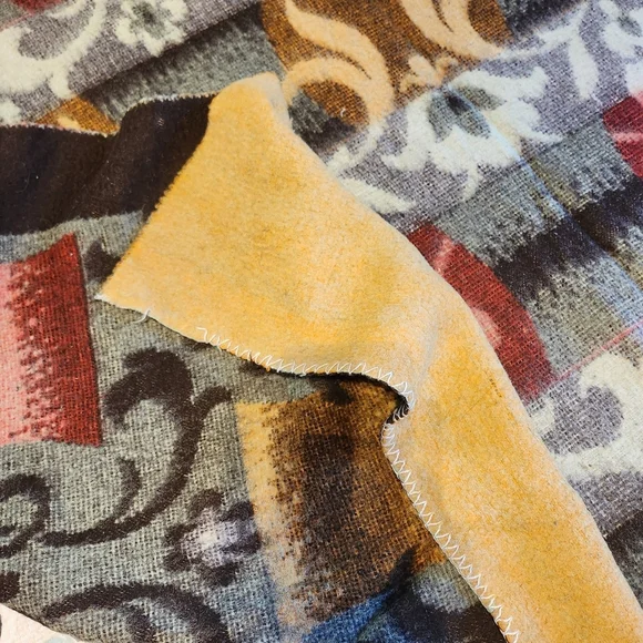 Dormibella Fibrenka Vintage Full Double Size Blanket Holland Wool ? Boho Decor - Picture 4 of 6